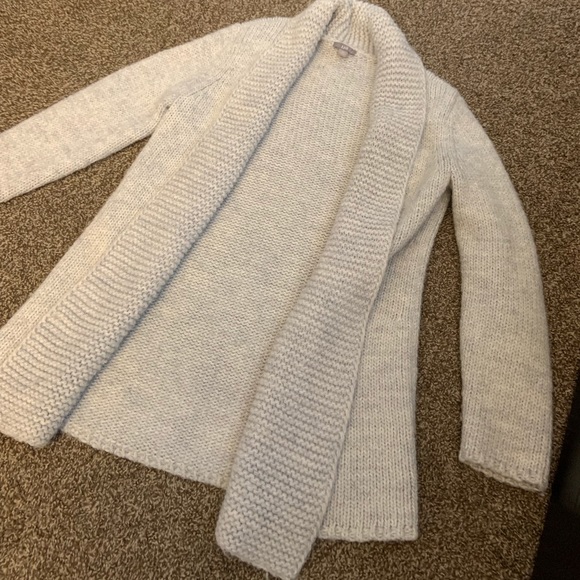 Light Grey J.Jill Cardigan - Picture 2 of 3